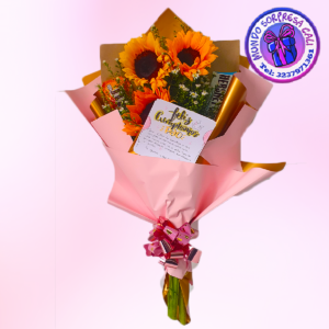 bouquet de girasoles