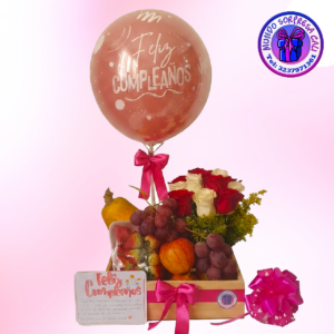 ANCHETA FRUTAS ROSAS