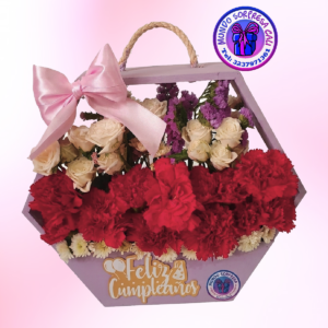 Caja de flores